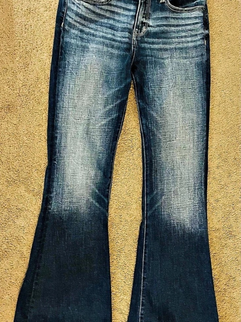 BKE Slim Fit Madison Flare Jeans in Blue Waist 27 x 32